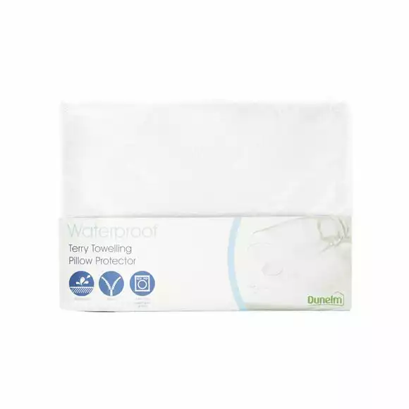 Dunelm Staydrynights Terry Towelling Pillow Protector - Image 3