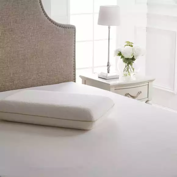 Dorma Tencel Blend Memory Foam Traditional Medium-Support Pillow - Image 2