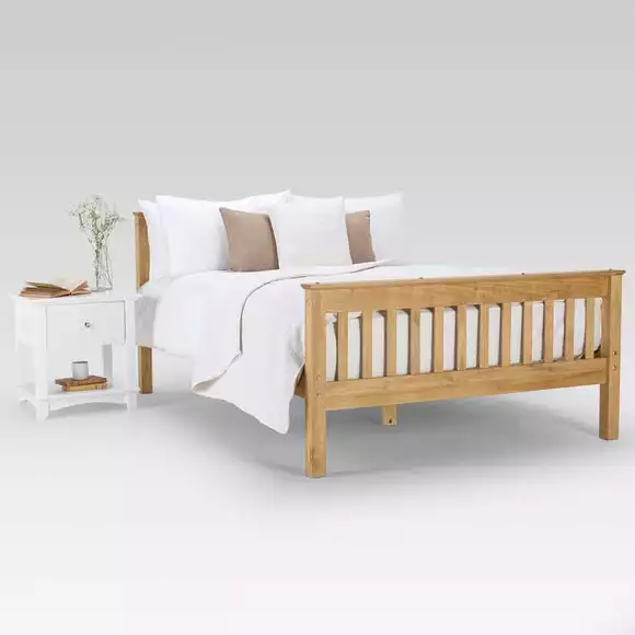 Amani Somerset Natural Bedstead - Image 3
