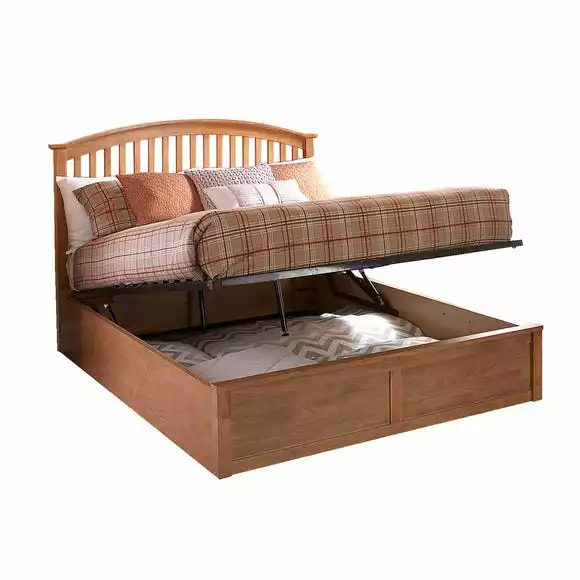 GFW Madrid Wooden Ottoman Bed - Image 2