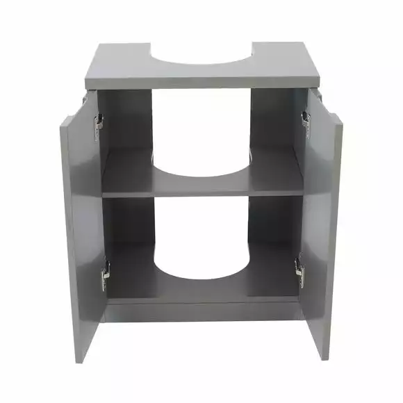 Lloyd Pascal Siena Grey Bathroom Vanity Unit - Image 4