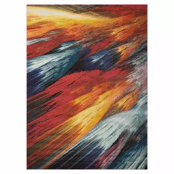 Nourison Multi Coloured Celestial Burst Rug - Image 2