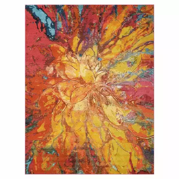 Nourison Multi Coloured Celestial Cayenne Rug - Image 2