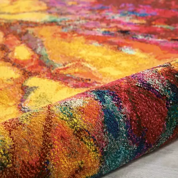 Nourison Multi Coloured Celestial Cayenne Rug - Image 4