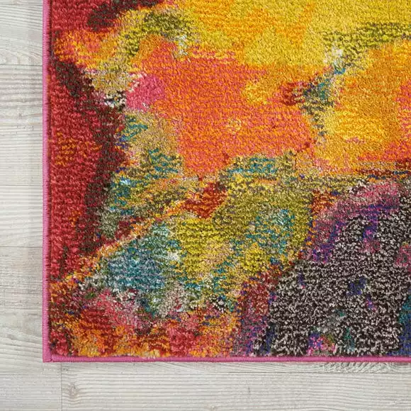 Nourison Multi Coloured Celestial Cayenne Rug - Image 5