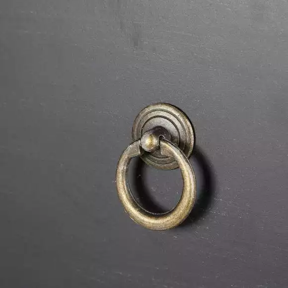 Dunelm Hanna 2 Drawer & 1 Door Chest, Black - Image 5