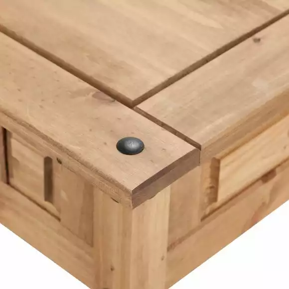 Seconique Corona Pine Coffee Table With Drawer - Image 4