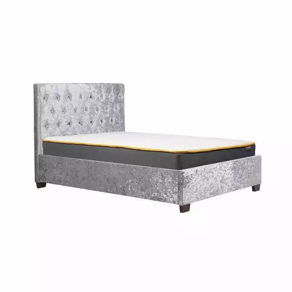 Birlea Cologne Crushed Velvet Bed Frame - Image 2