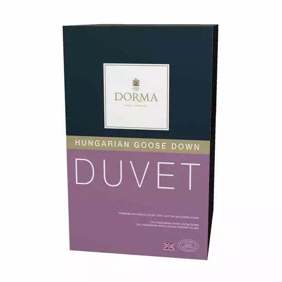 Dorma Hungarian Goose Down 10.5 Tog Duvet - Image 6