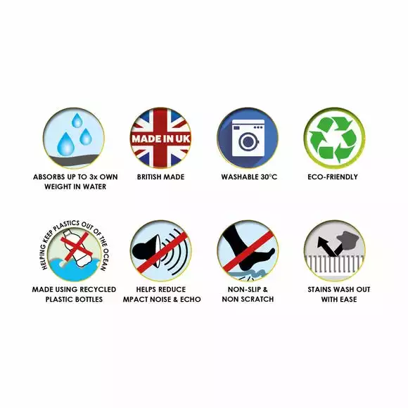 Marvel Mat Marvel Washable Heart Mat - Image 2