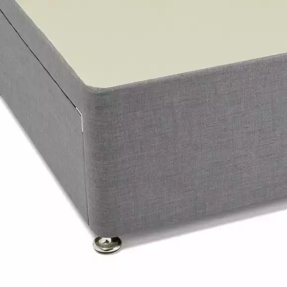 Dunelm Universal Grey Linen Divan Base - Image 5