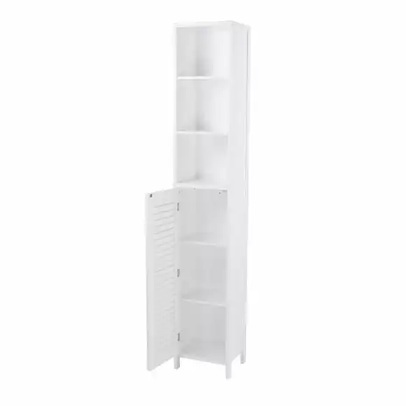 Lloyd Pascal White Tuscany Tall Cabinet - Image 3