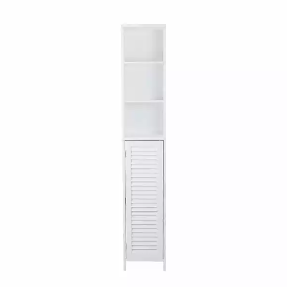 Lloyd Pascal White Tuscany Tall Cabinet - Image 4