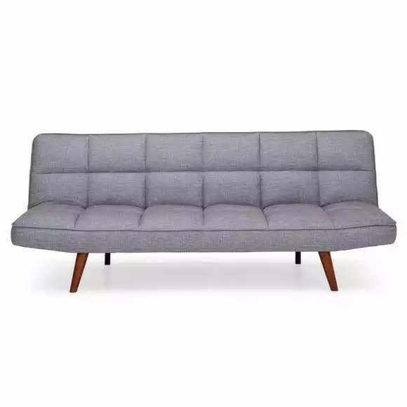 Dunelm Xander Grey Colour Pop Clic Clac Sofa Bed - Image 2