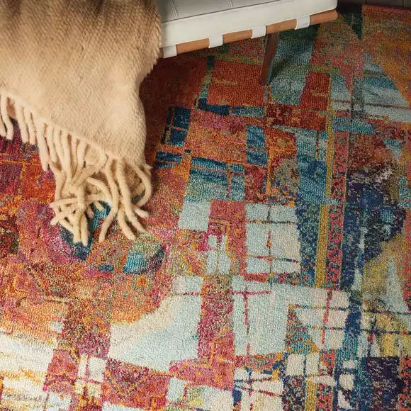 Nourison Celestial Stained Glass MultiColoured Rug - Image 2