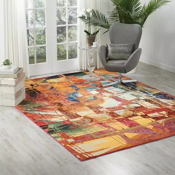 Nourison Celestial Stained Glass MultiColoured Rug - Image 4
