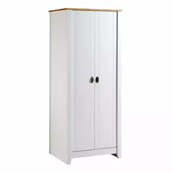 Seconique Ludlow 3 Piece Bedroom Furniture Set, White & Pine - Image 2