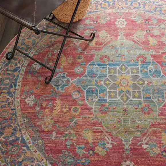 Nourison Ankara Global 1 Round Rug - Image 4