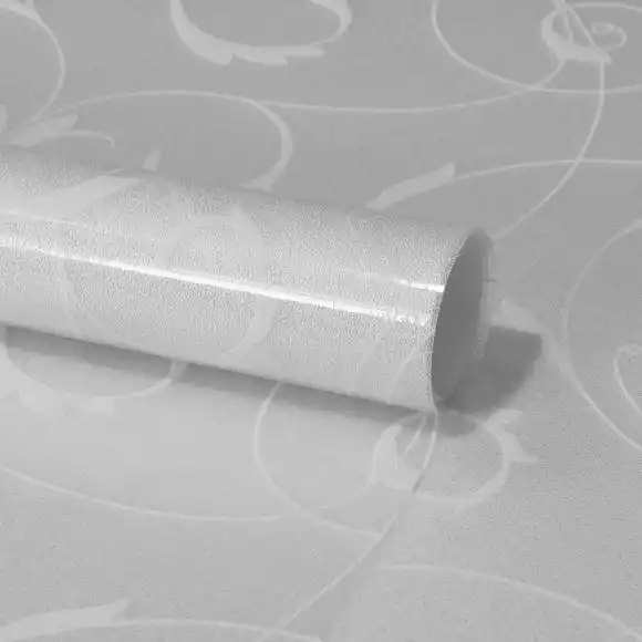 Fablon Scroll Flower Window Film - Image 2