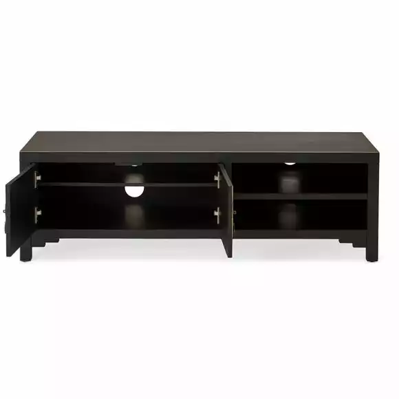 Dunelm Hanna Black Wide TV Stand - Image 3
