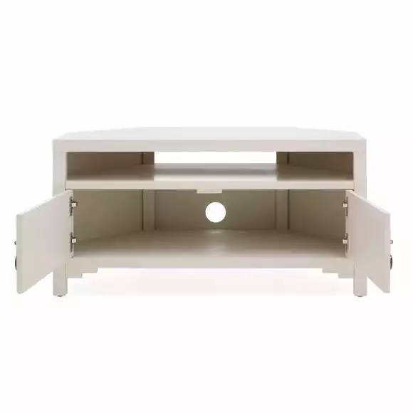 Dunelm Hanna Oyster Corner TV Stand - Image 3