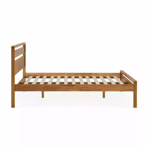 Kyoto Scandi Mid Century Wooden Bed Frame - Image 6