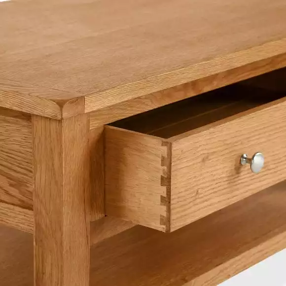 Dunelm Bromley Oak Coffee Table - Image 4