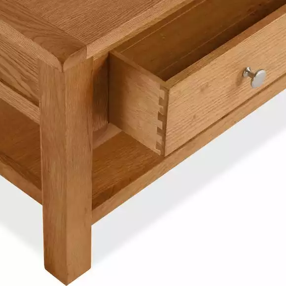 Dunelm Bromley Oak Coffee Table - Image 5