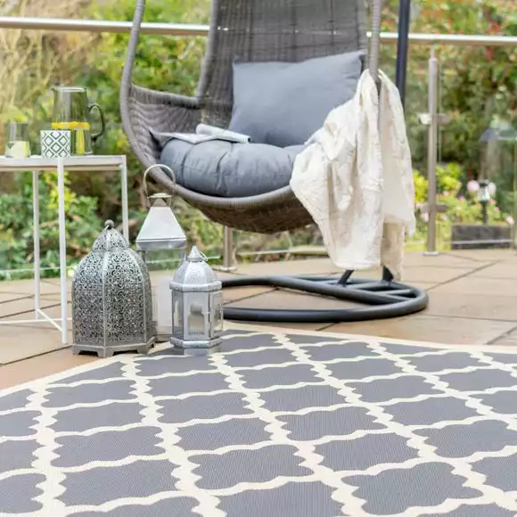 Flair Padua Geometric Indoor Outdoor Rug - Image 3