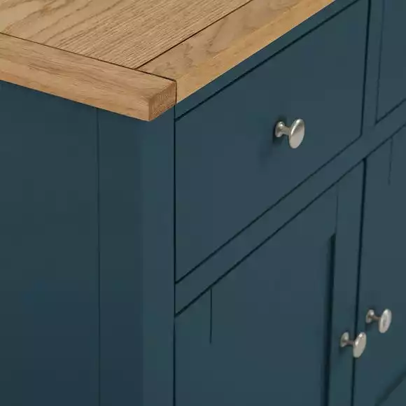 Dunelm Bromley Blue Large Sideboard - Image 4