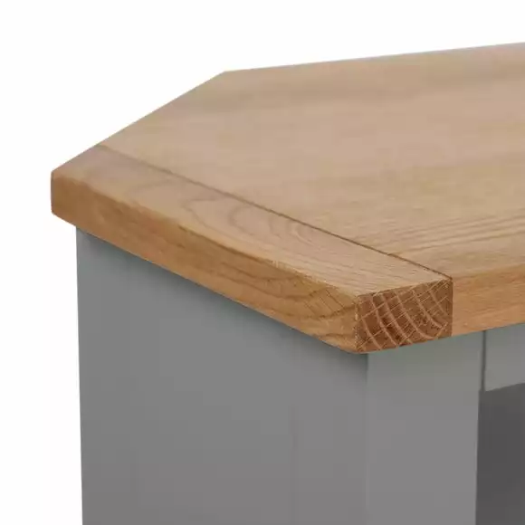 Dunelm Bromley Slate Corner TV Stand - Image 5