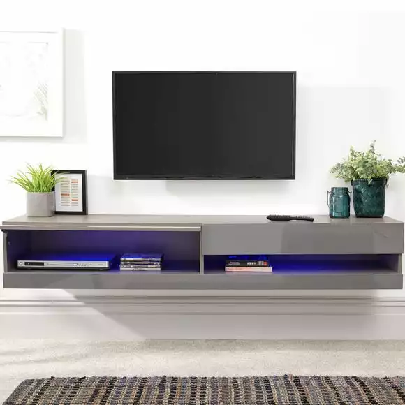 GFW Galicia 150cm LED Wall TV Unit - Image 5