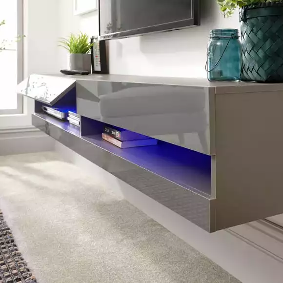 GFW Galicia 150cm LED Wall TV Unit - Image 6