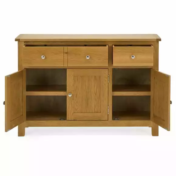 Dunelm Bromley Oak Large Sideboard - Image 3