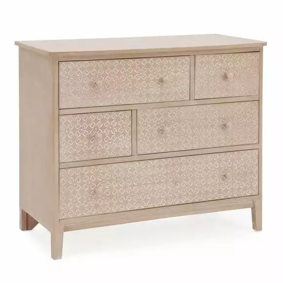 Dunelm Ivy 5 Drawer Chest - Image 3