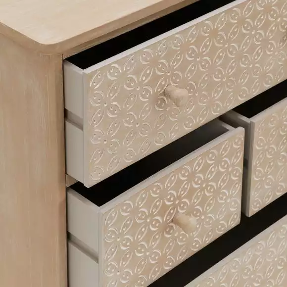 Dunelm Ivy 5 Drawer Chest - Image 5