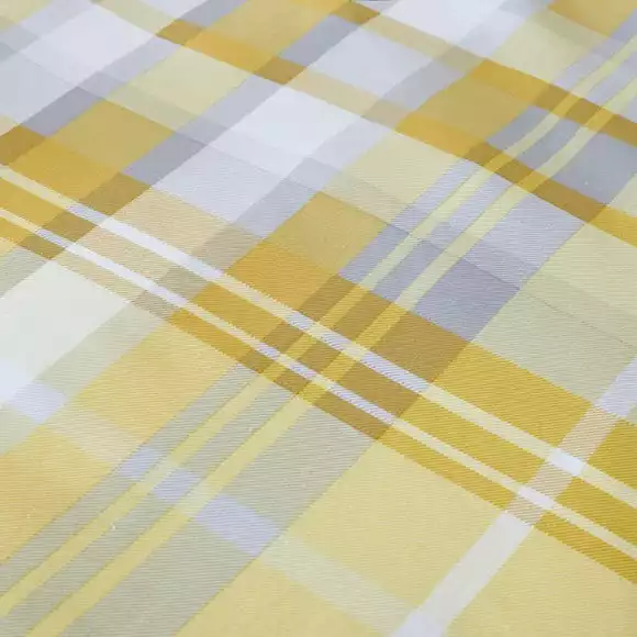 Dunelm Ovie Ochre Reversible Duvet Cover And Pillowcase Set - Image 3