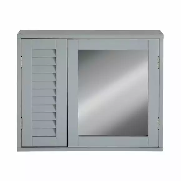 Lloyd Pascal Grey Tuscany Double-Door Cabinet - Image 3