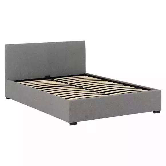 Seconique Waverley Grey Linen Ottoman Bed - Image 4