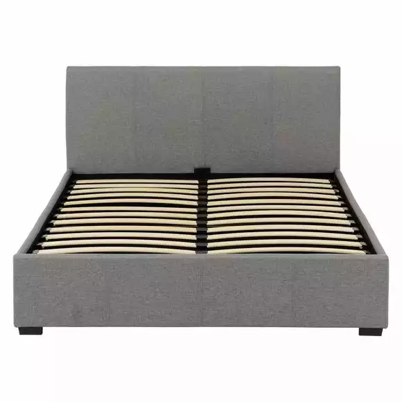 Seconique Waverley Grey Linen Ottoman Bed - Image 5