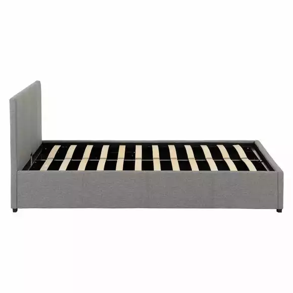 Seconique Waverley Grey Linen Ottoman Bed - Image 6