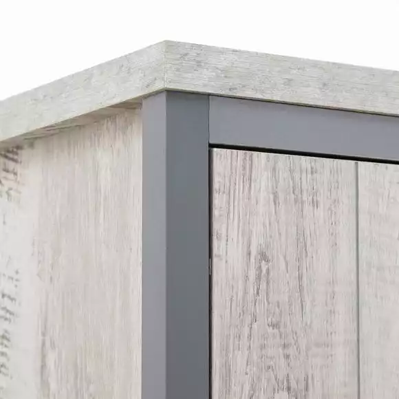 GFW Boston 3 Piece Bedroom Set, Grey - Image 6