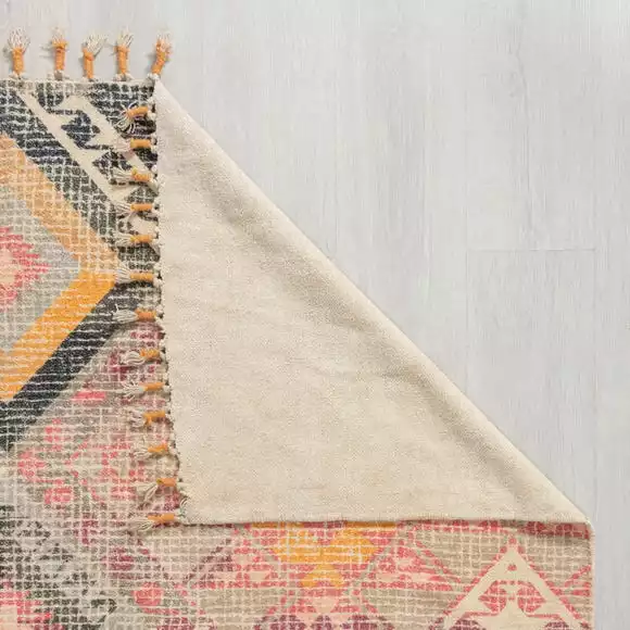 Dunelm Exclusive Kennedy Cotton Flatweave Rug - Image 4