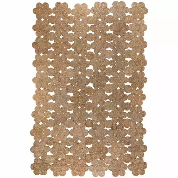 Dunelm Exclusive Swirl Handmade Jute Rug - Image 2