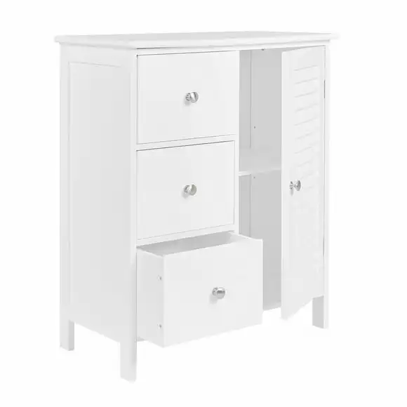 Dunelm Nautical 3 Drawer Cabinet Unit - Image 4
