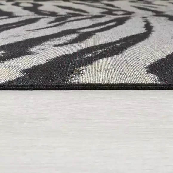 Dunelm Saber Tiger Print Indoor Outdoor Rug - Image 4