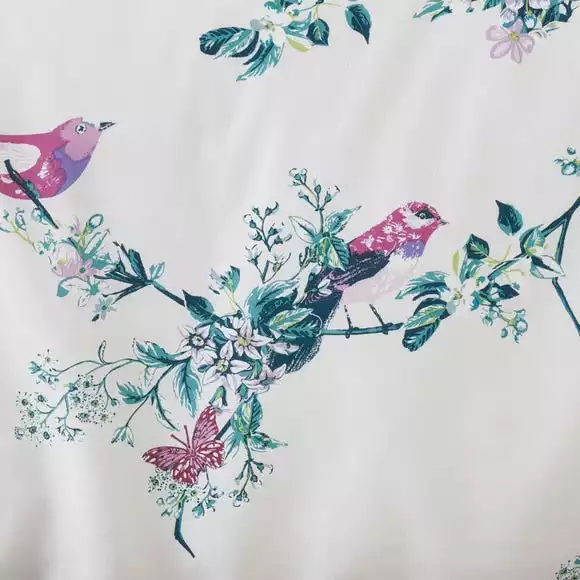 Dunelm Beautiful Birds Teal Duvet Cover And Pillowcase Set - Image 5
