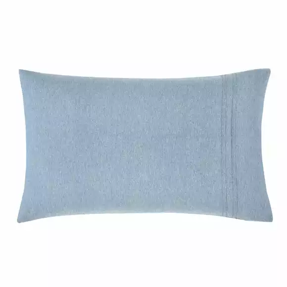 Dunelm Denver Denim Pintuck Duvet Cover And Pillowcase Set - Image 4