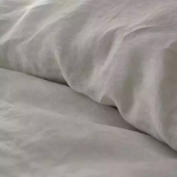 The Edited Life Rowan 100% Linen Duvet Cover And Pillowcase Set - Image 4