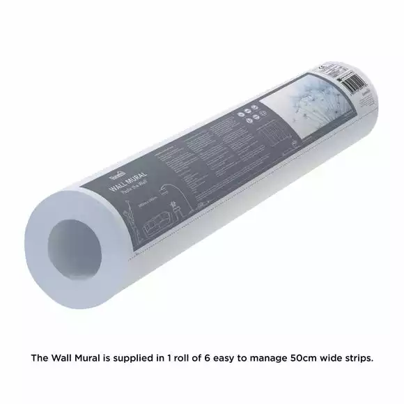 Dunelm Dandelion Mural Blue - Image 3